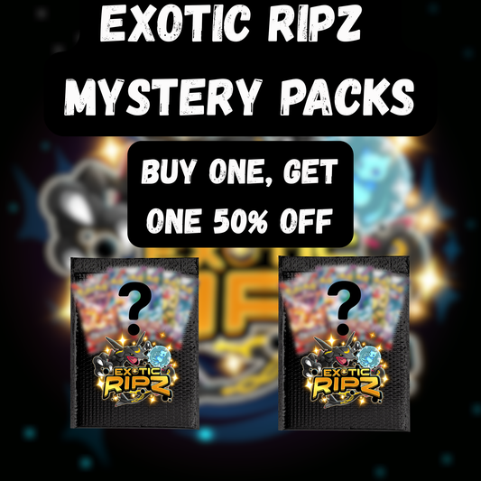 🔥 Exotic Ripz Pokémon Mystery Packs 🔥 (Buy One Get One 50% off)