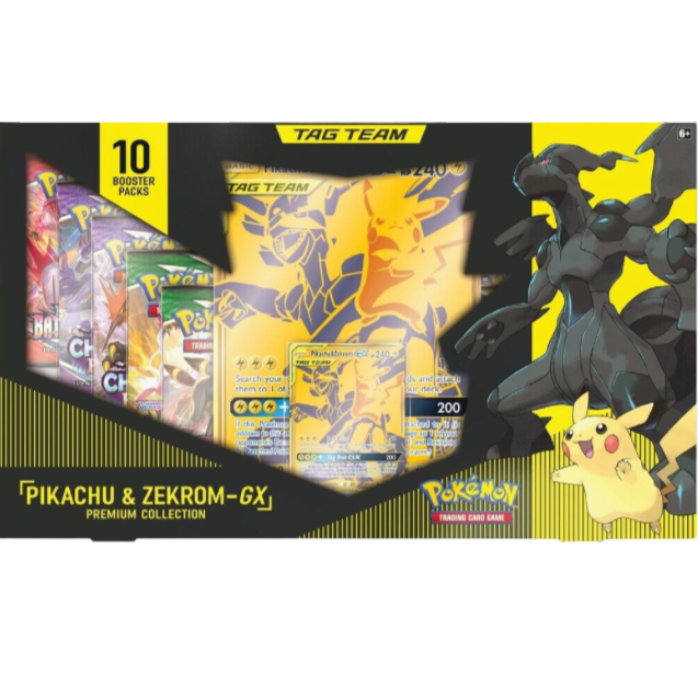 Pikachu & Zekrom GX Premium Collection