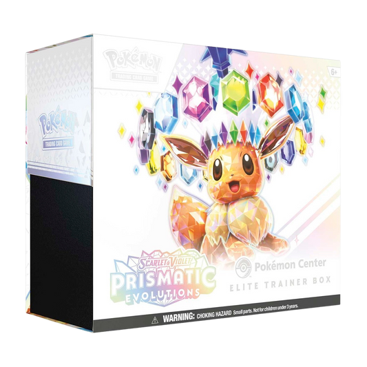 Prismatic Evolutions Pokemon Center Elite Trainer Box